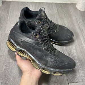 Lamborghini x Mizuno 11 Wave Tenjin Sports Shoes Running Black Worn Once Men